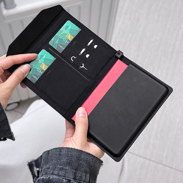 Porte-Passeport de Luxe Multifonction avec Sécurité et Organisation Optimale